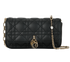 My Dior Talk Phone Pouch, &pound;950, Handbags, Black, Leather, Front view